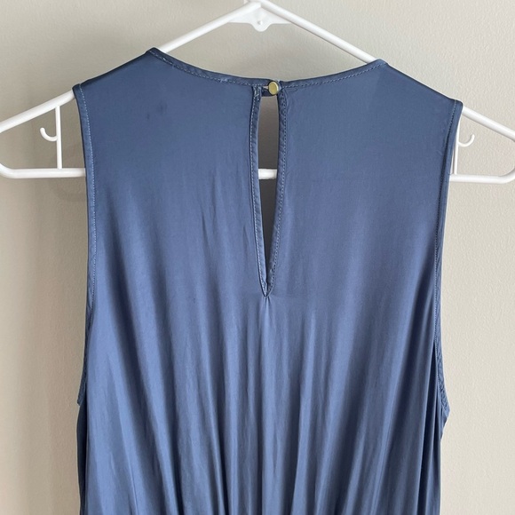 Nation LTD - Yanni Draped Pantsuit in Denim Blue - Size Small - Picture 9 of 16